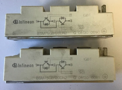 INFINEON/ EUPEC BSM75GB120DN2 POWER MODULE ***LOTOF2***