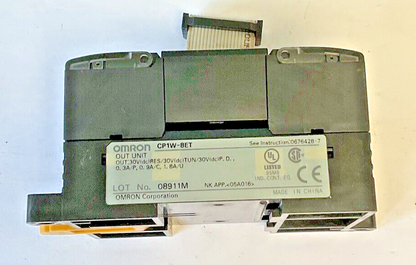 OMRON CP1W-8ET DIGITAL OUTPUT EXPANSION MODULE 30VDC