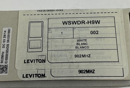 LEVITON WSWDR-H9W MOTION SENSOR