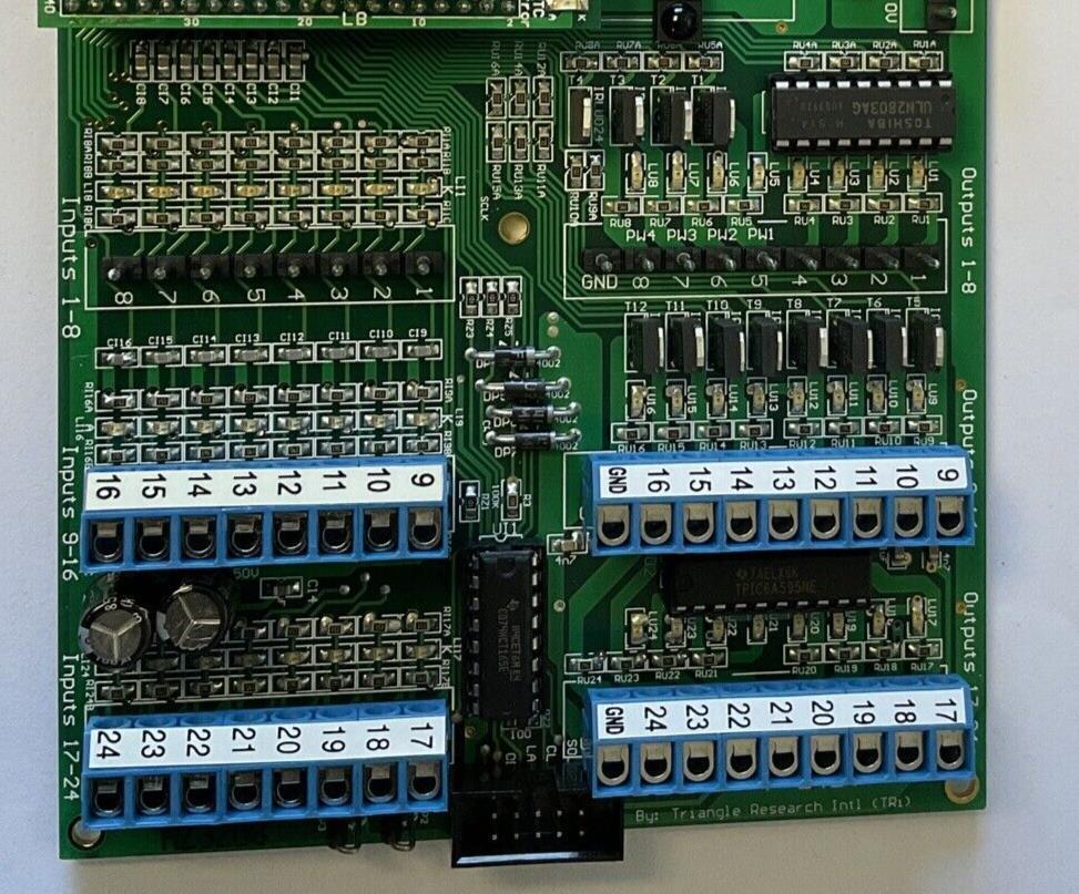 TRIANGLE RESEARCH INTL. F-2424 PCB CIRCUIT BOARD