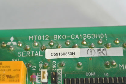 MITSUBISHI MT012 BKO-CA1363H01 TERMINAL CIRCUIT BOARD for INVERTER
