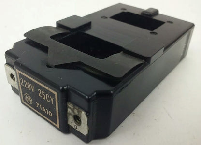 ALLEN BRADLEY 71A10 COIL, 220V @ 25HZ, USED NO SCREWS, GREAT CONDITION