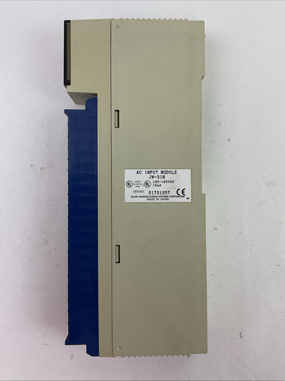 SHARP JW-31N AC INPUT MODULE 100-120VAC 10mA