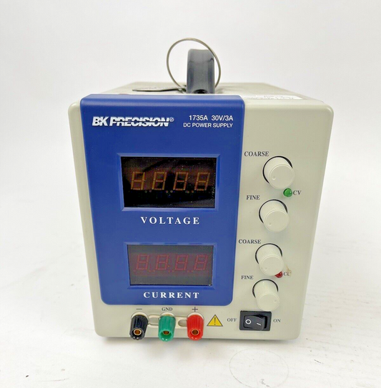 BK PRECISION 1735A Single Output DC Power Supply: 0 to 30V, 0 to 3 A, 120/24V AC
