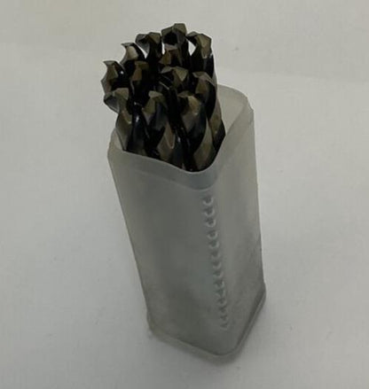 DRILLCO CUTTING TOOLS 400E112 400E HEAVY DUTY JOBBER DRILLS 3/16" (LOT OF 12)
