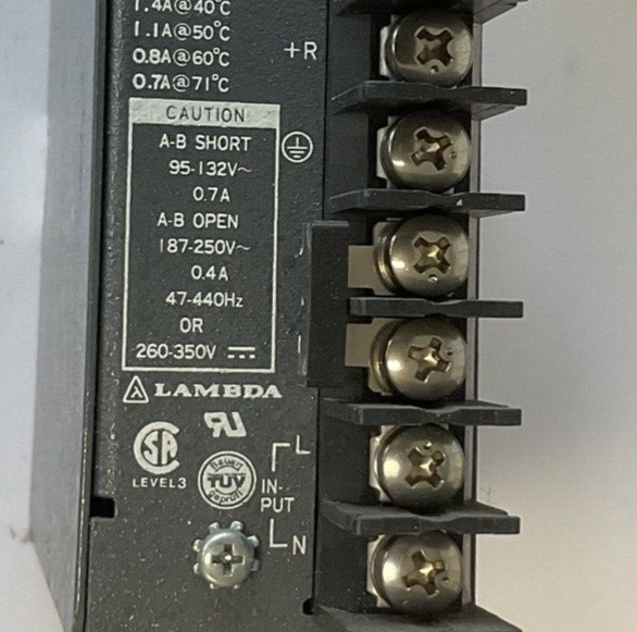LAMBDA LRS-49-15 REGULATED POWER SUPPLY  350VDC