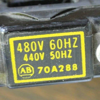ALLEN-BRADLEY 70A288 COIL SIZE 0 440-480V, 50-60Hz  NEW SURPLUS  - EACH