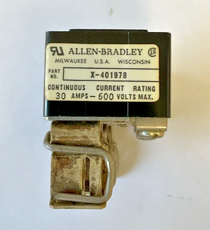 ALLEN BRADLEY X-401978 FUSE HOLDER 30A 600V ***LOTOF2***