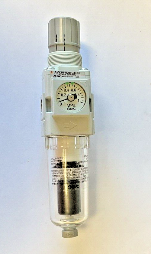 SMC AW20-02BCE FILTER REGULATOR 0.05-0.85MPA