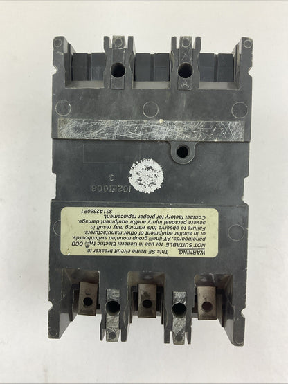 GE SELA36AT0100 100AMP 600VAC 3POLE CURRENT LIMITING CIRCUIT BREAKER