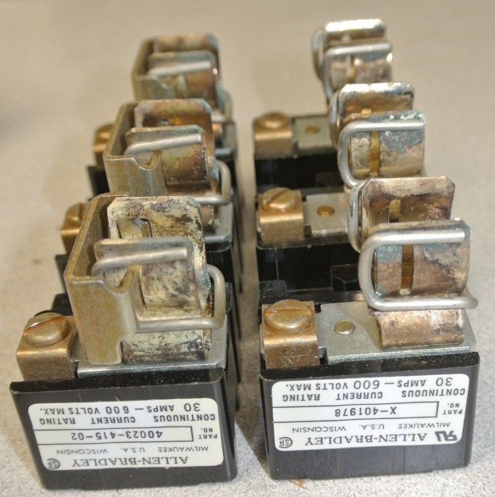 ALLEN-BRADLEY 1491-R126 / FUSE BLOCK /600V, 1-30A, 3-POLE / NEW SURPLUS