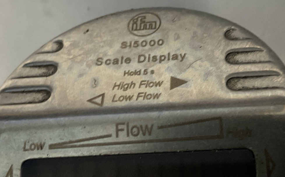 IFM SI5000 FLOW MONITOR 36VDC 250MA