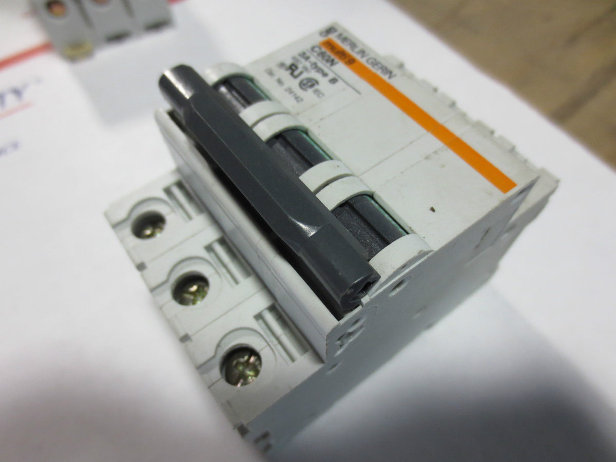 MERLIN GERIN multi9 C60N CIRCUIT BREAKER 3A-type B, 480VAC - p/n 24142