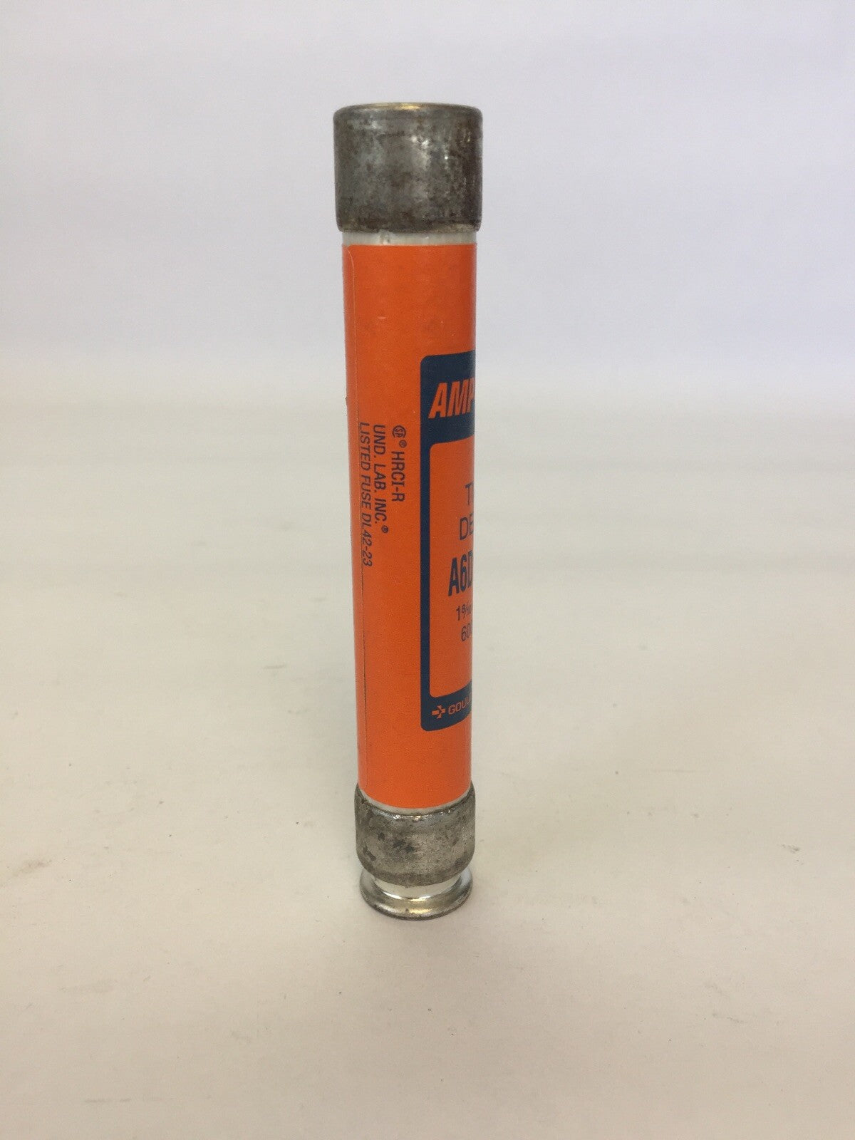 GOULD SHAWMUT AMP-TRAP A6D1-8/10R TIME DELAY FUSE 1-8/10AMP 600VAC (LOT OF 12)