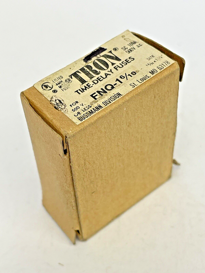 BUSSMANN - *BOX OF 10* - FNQ-1 6/10 -  TRON TIME-DELAY, 500 VAC