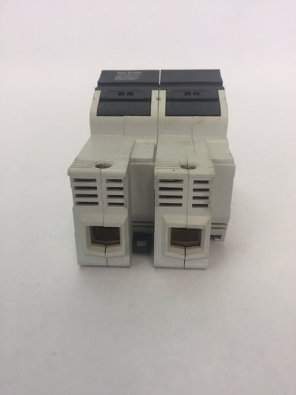 ALLEN BRADLEY 1492-FB2J30-L DUAL FUSE HOLDER 30A 600V USE CLASS J FUSES ONLY