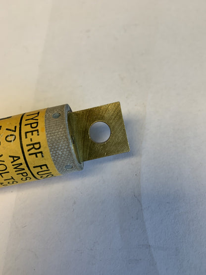 Economy Fuse RFV70 70A 500V Type-RF Fuse "Lot of 3"