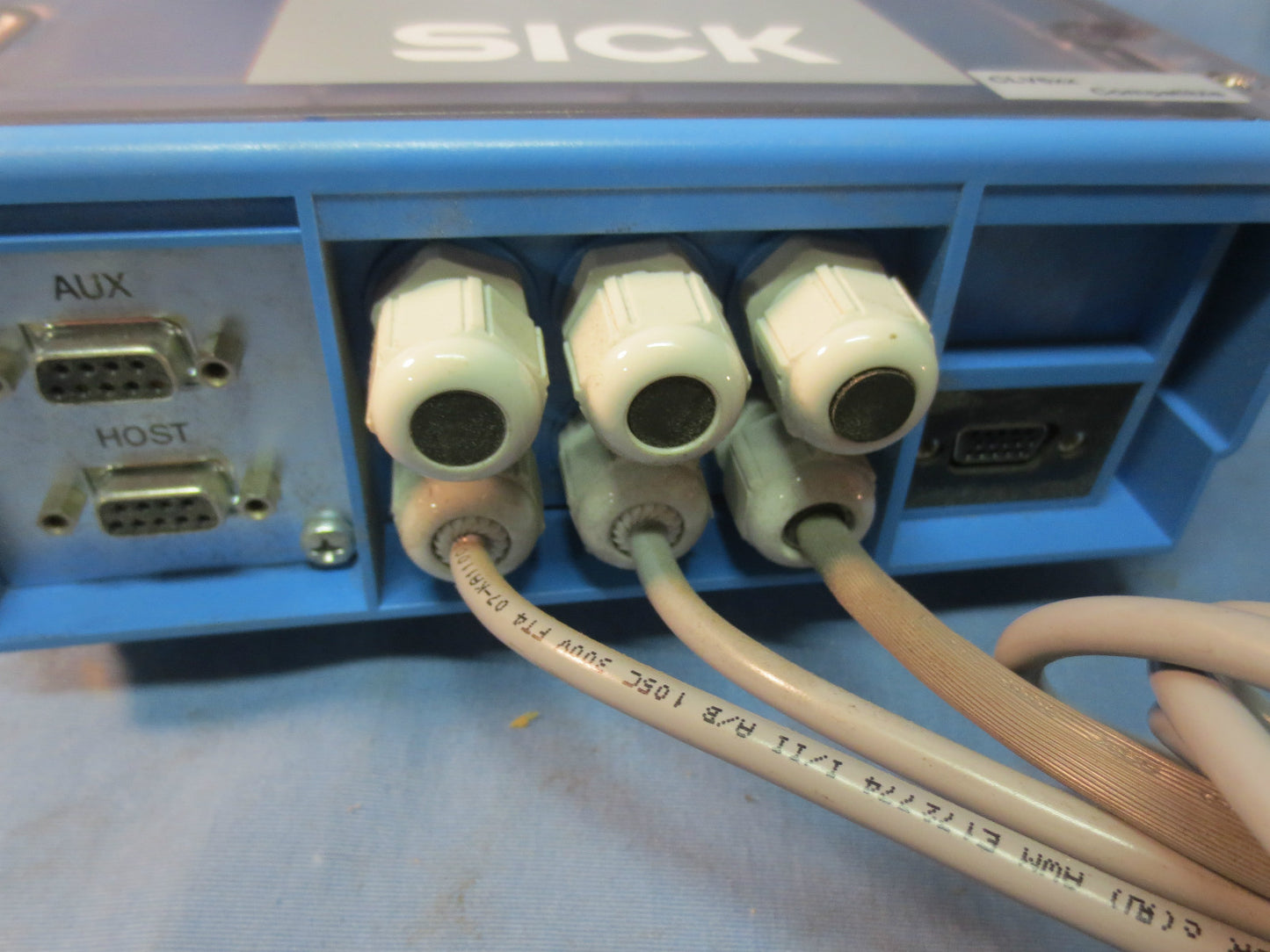 SICK CDM420-0102 CONNECTION MODULE 1 026 220 w/ ALL CORDS
