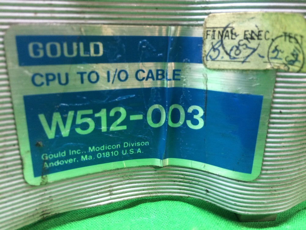 MODICON AS-W512-003 CPU TO I/O CABLE