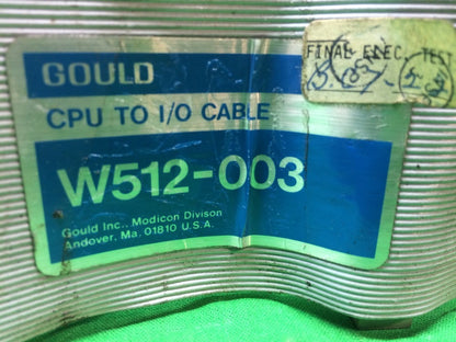 MODICON AS-W512-003 CPU TO I/O CABLE