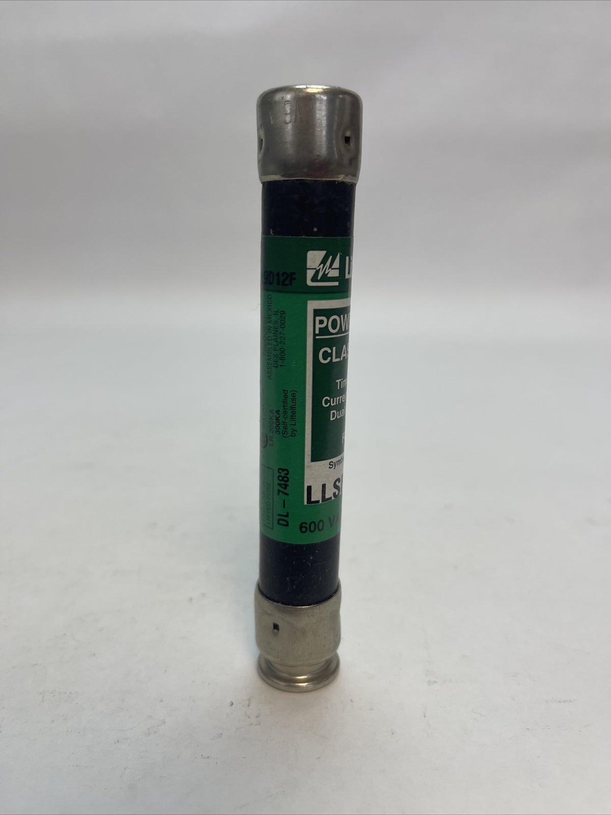 LITTELFUSE LLSRK9 POWR-PRO CLASS RK1 TIME-DELAY FUSE 9AMP 600VAC (LOT OF 4)