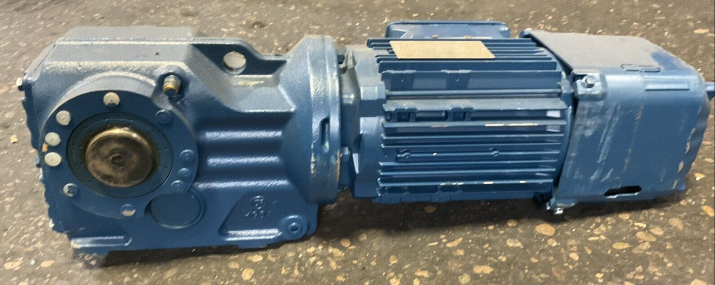 SEW-EURODRIVE KA47/T DRN80M4/BE1HR GEAR MOTOR HZ 60 rpm 1751/301 V266/460