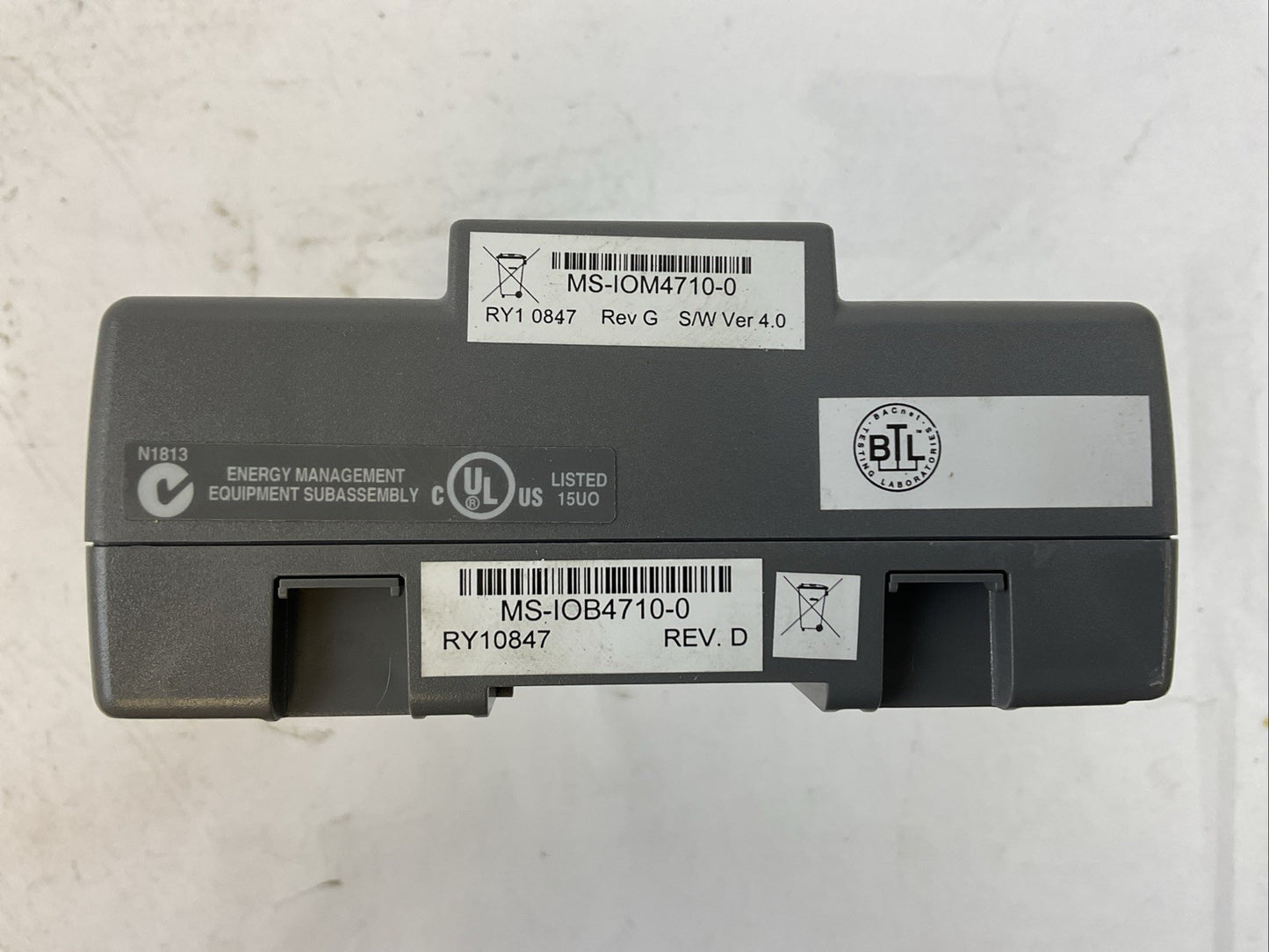 METASYS MS-IOM4710-0 REV G S/W VER 4.0 MS-IOB4710-0 REV. D CONTROLLER 24VAC