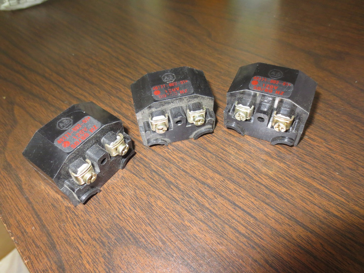 ALLEN-BRADLEY 40171-002-01 PILOT LIGHT TRANSFORMER / COIL - LOT of 3