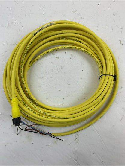 ALLEN BRADLEY 889D-F5UC-10 QD CORDSET 5 PIN DC MICRO STRAIGHT 10 METER SER B