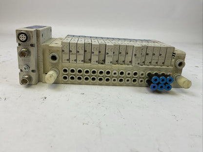 SMC EX260-SMJ1 CC-LINK 24VDC (6)SY3300-5U1 (9)SY3A00-5U1 SOLENOID VALVES