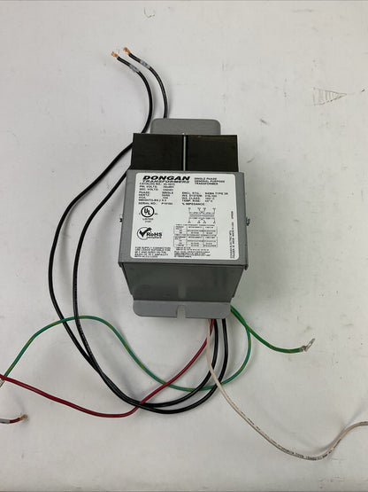 DONGAN 35-1015 SINGLE PHASE TRANSFORMER 0.150KVA PRI 240X480V SEC 120/240V