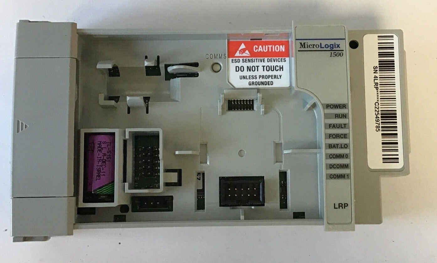 ALLEN BRADLEY 1764-LRP PROCESSOR SER.C FW12 5VDC MICROLOGIX 1500