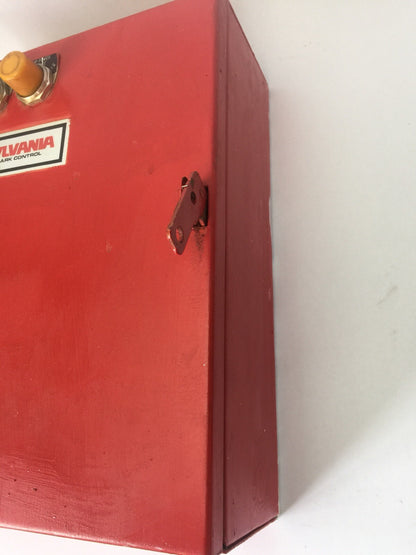 SYLVANIA CLARK CONTROL 10665 FIRE PUMP ALARM PANEL