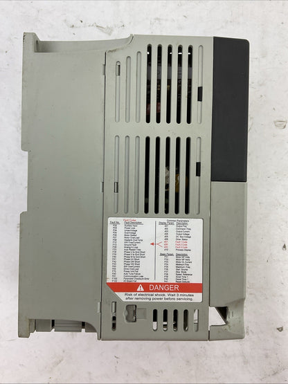 ALLEN BRADLEY 22A-D6P0N104 SER A FRN 3.05 POWER FLEX 4 AC DRIVE 2.2kW/3.0HP