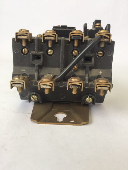ALLEN BRADLEY 202AC-F718039/1 DC CONTACTOR 250VDC 3NO-1NC 71A86 COIL 120V 60HZ
