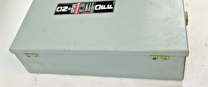GE THN3363 NON-FUSIBLE SAFETY SWITCH 3PH 100A 600VAC 250VDC 100HP MODEL:10