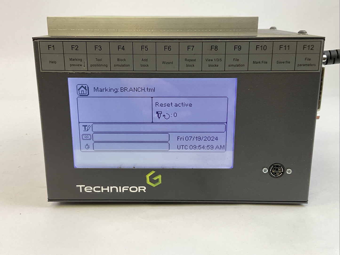 TECHNIFOR G UC300P A-15/ MARKING CONTROLLER AND MARKING HEAD