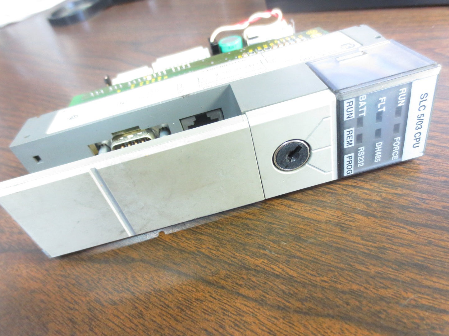 ALLEN-BRADLEY 1747-L532 SLC500 PROCESSOR UNIT - Ser. C, Proc. Rev. 3
