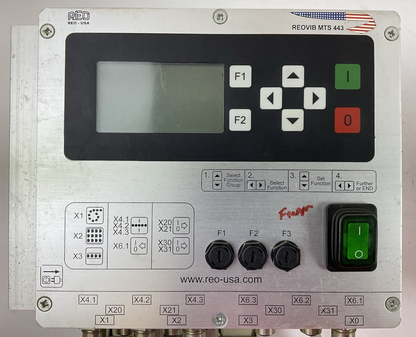 REO-USA REOVIB MTS 443 VIBRATORY CONTROLLER 110/240VAC