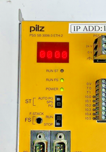 PILZ PSS SB 3006-3 ETH-2 SAFETY CONTROLLER 24VDC