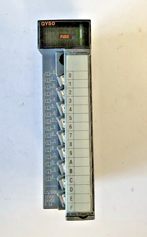MITSUBISHI QY50 OUTPUT UNIT 12/24VDC 0.5A