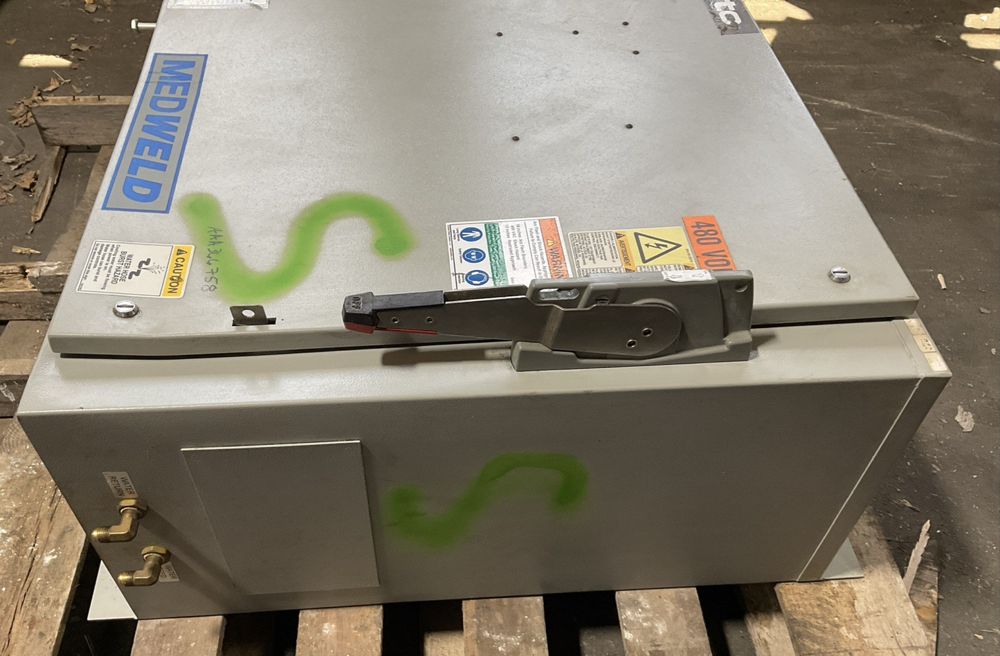 WTC MED WELD 4001 955-4170 WELDER CONTROLLER 900-8805-2M1 900-8213-4M4