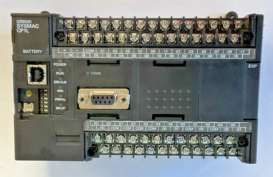 OMRON CP1L-M40DT-D PROGRAMMING CONTROLLER 24VDC 20W VER.1.0