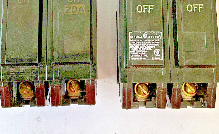 GE THQL2120 CIRCUIT BREAKER 20A TYPE THQL 120/240VAC ***LOTOF2***