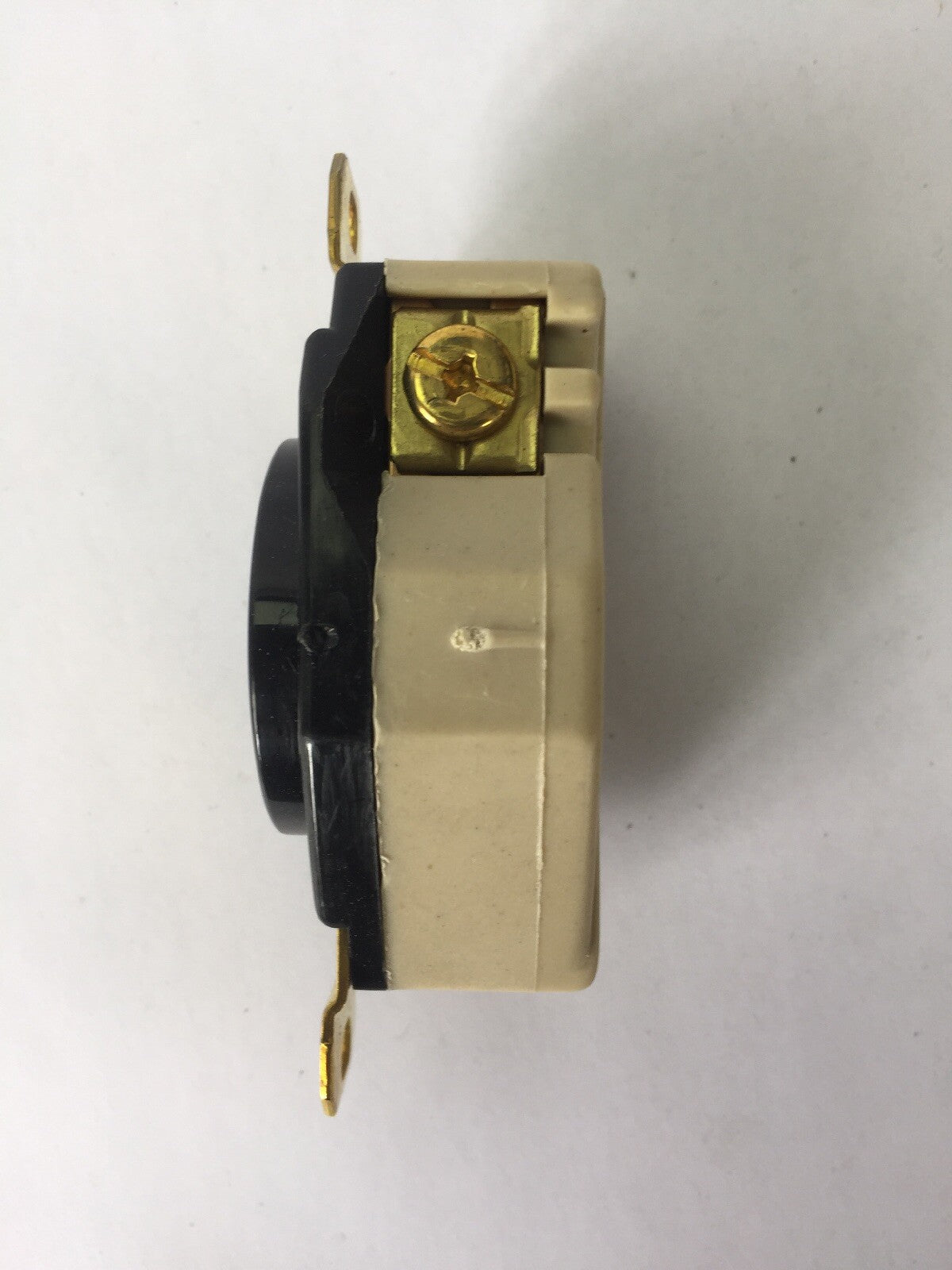 HUBBELL HBL2320 HBL TWIST-LOCK RECEPTACLE 20A 250V AC OR DC 2 POLE 3 WIRE