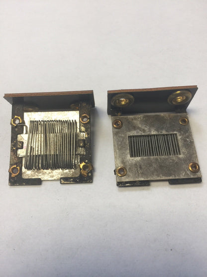 FEDERAL TYPE F HEATERS TRIP RATING .63 AMPS (LOT OF 2)