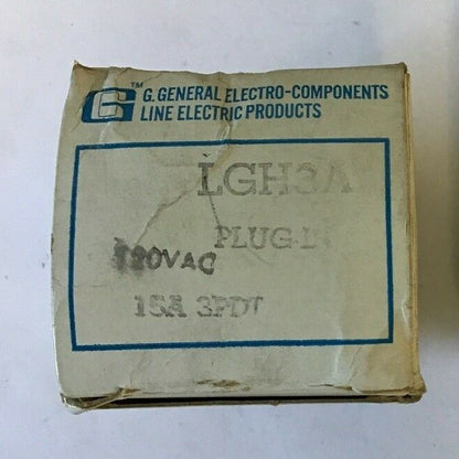 G. GENERAL ELECTRO LGH3A RELAY 120VAC 15A