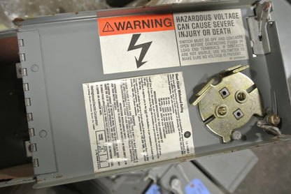 WESTINGHOUSE FDPT2322R - TWIN FUSIBLE PANELBOARD SWITCH - 600VAC, 60A, 2-POLE
