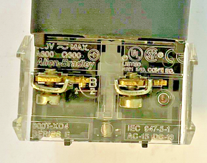ALLEN BRADLEY 800T-FXT6A1 PUSH BUTTON SER.T W/ 800T-XD4