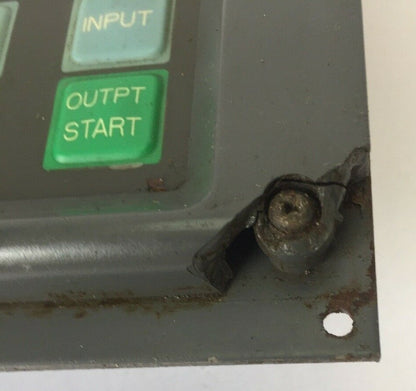 FANUC A02B-0092-C042 SERIES O-M FRONT PANEL WITH KEYBOARD